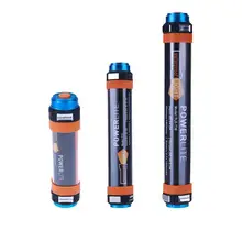 Портативный 5 V 2.1A затемняемый внешний блок аккумуляторных батарей Power Bank мигающая Дорожная Лампа Водонепроницаемый многоцелевой аварийный фонарик