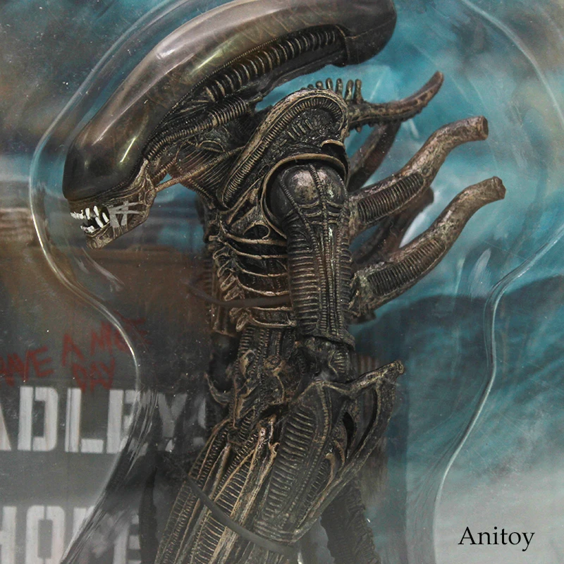 Инопланетянин NECA CARTER J BURKE VS XENOMORPH WARRIOR ПВХ фигурка Коллекционная модель игрушки 2-pack