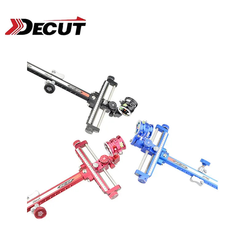 

1Set Decut DC-CP Archery Sight High-grade Aluminum Alloy Fit For Compound Bow Outdoor Hunting Accessory