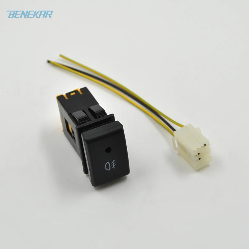 

Benekar Front Fog Lamp Switch with Cable Black for Suzuki Grand Vitara Jimny 1999-2002