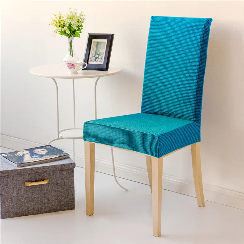 

Pure color solid color big chair cover elastic seat chair covers stretch high king back Slipcovers for banquet hotel