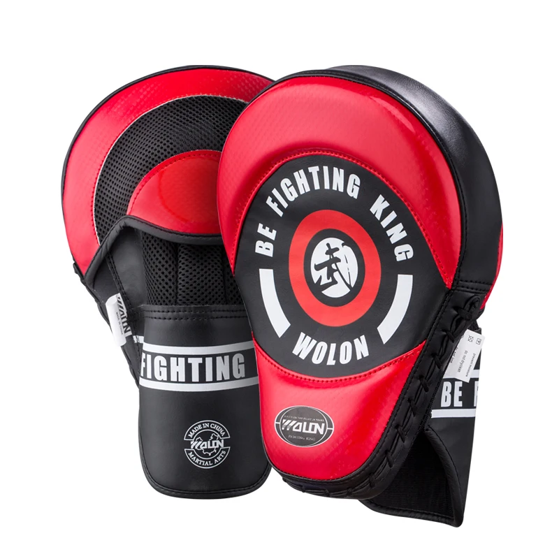 

Wolon 1 Piece Sparring Muay Thai MMA Boxing Pads Punching Training Focus Mitts Strike Target Martial Arts Sanda Gear 2019 EO