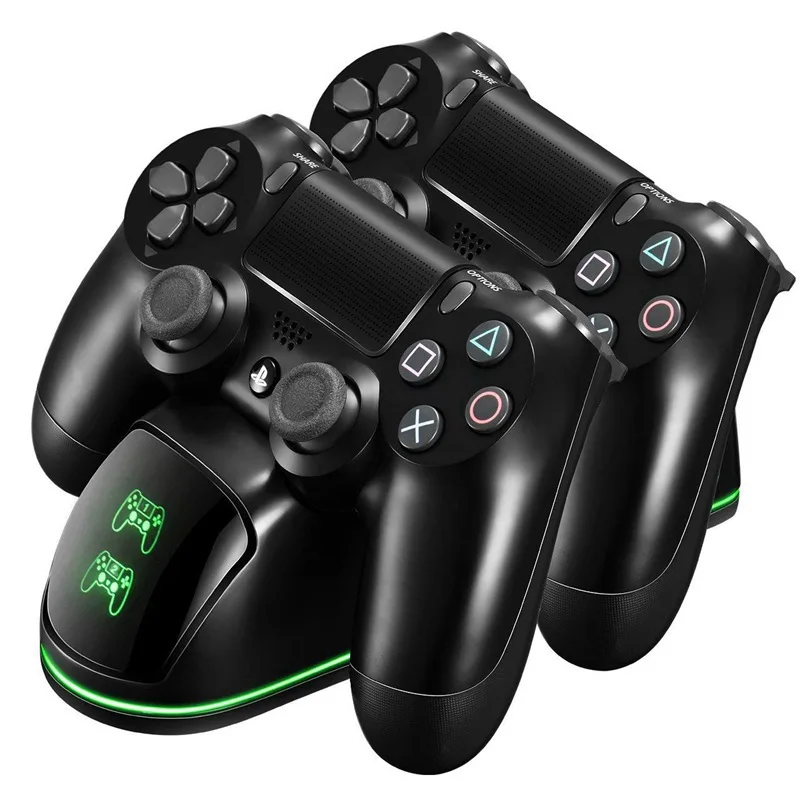 VTIN проводной игровой контроллер для PS4 USB геймпад док станция с Светодиодный