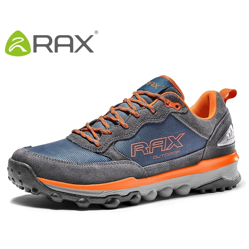 

Rax Men's Breathable Hiking Shoes Mens Outdoor Antiskid Trekking Hunting Sneakers Tourism Mountain Sports Trainers #B2278