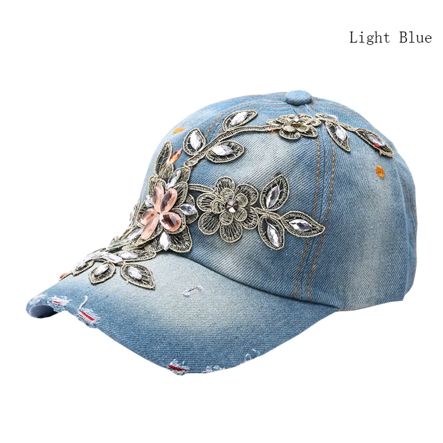 Women's Retro Distressed Wearing Baseball Cap Women Snapback Hats
