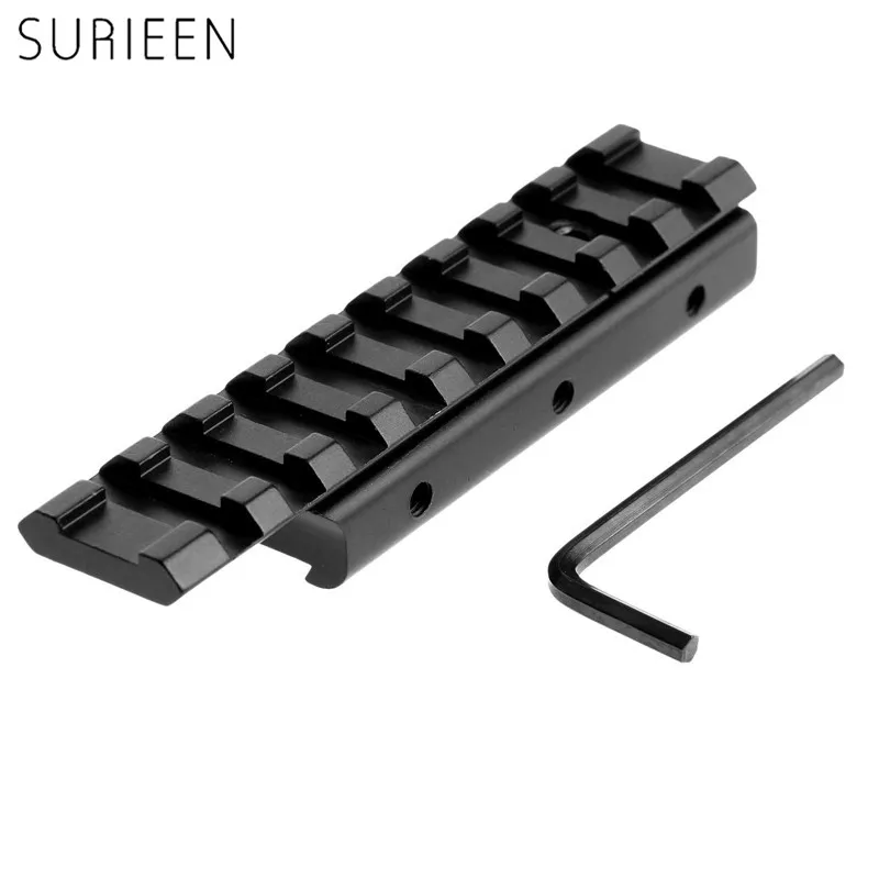 Адаптер для винтовки SURIEEN Picatinny /Dovetail от 11 мм до 20 охотничий Расширенный прицел