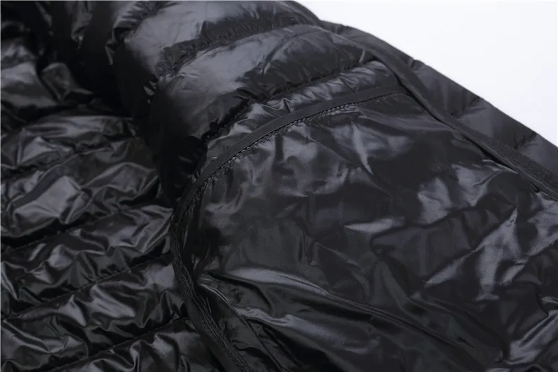 Men's Winter 90% White Duck Ultra Light Down Jacket Men Fashion Hooded Loose Coat 6 Color Casual Parka Brand Clothing S-3XL white puffer jacket