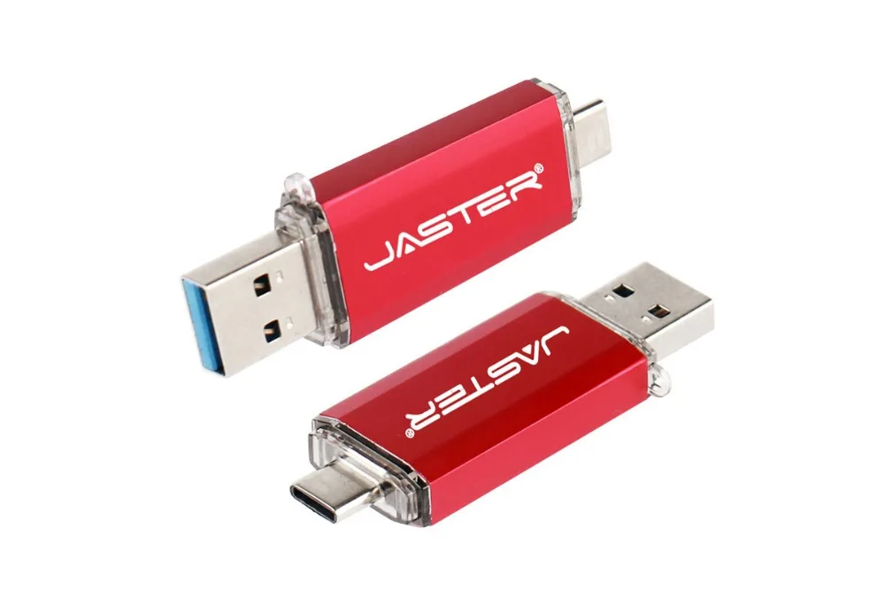 JASTER USB 3,0 type-C OTG USB флеш-накопитель 32 ГБ 16 ГБ флеш-накопитель двойной разъем для cumputer/смартфон памяти мини USB флешка