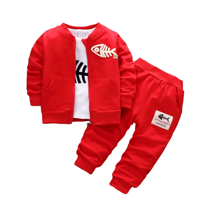 

New 2017 autumn Cartoon 3PCS Plaid Shirt Tank Top Vest Jeans Pants Boys Sets Kids Boy Clothing Clothes Casual Suit
