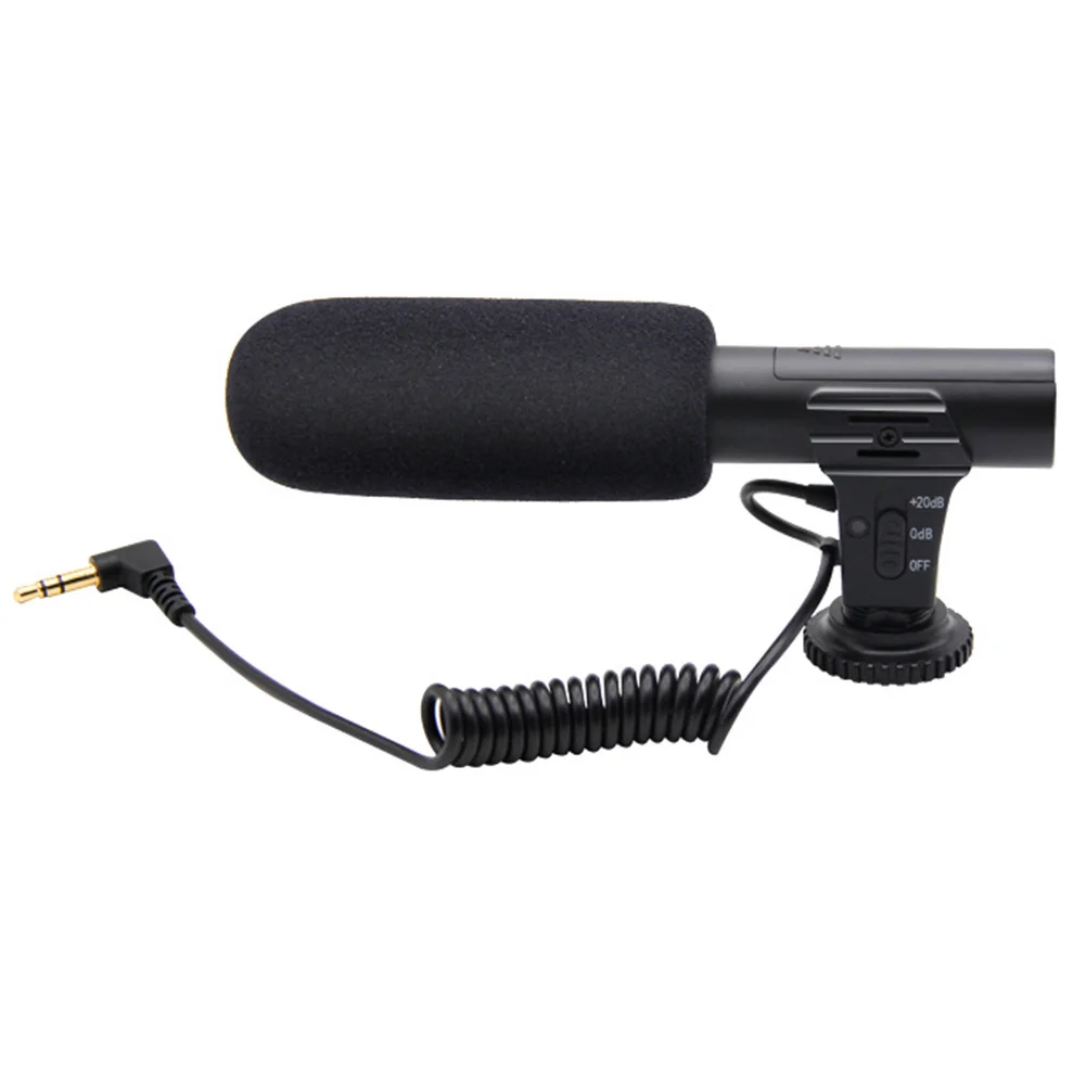 

DSLR Camera Accessory Microphone Mono Camcorder External Portable DV Camera For Canon