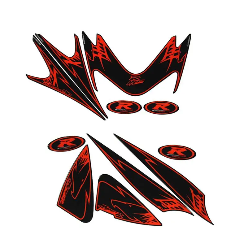 

Stickers Decal Cover Number Board 3D Gel Protector Tank Pad for SUZUKI HAYABUSA GSXR130 GSX R1300