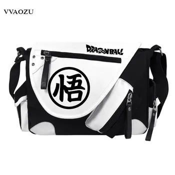 

Dragon Ball Messenger Bags PU Canvas Big Shoulder Bag Students School Travel Cross Body Bags Satchels Handbags Bolsas
