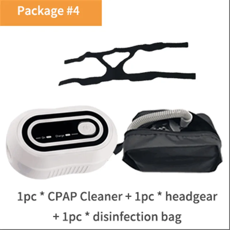 Батарея CPAP дезинфицирующее средство стерилизатор сипап apap Авто CPAP дезинфектор Вентилятор очиститель апноэ сна OSAS анти храп - Цвет: Package 4