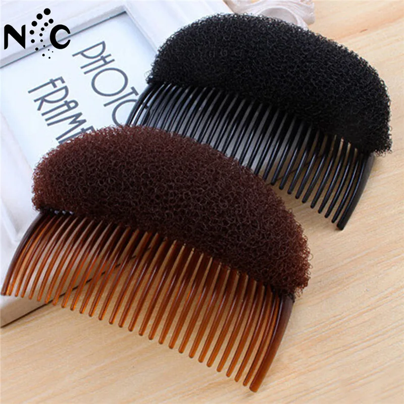 

1pc/bag Hair Clips for Women 2 Size Ponytail Hair Combs Headband Pad Bun Maker Girls Hair Accessories Styling Tools High Quality