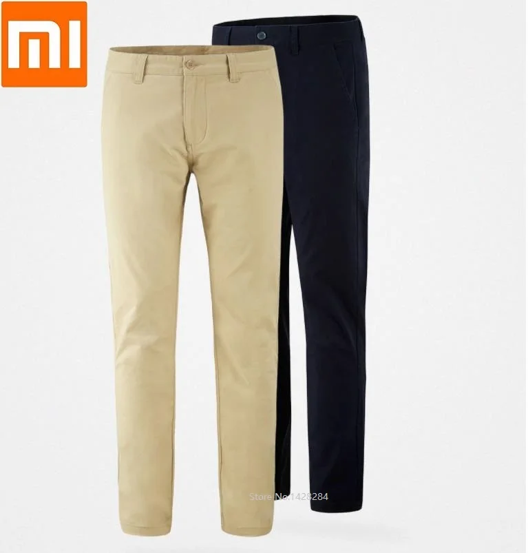 

Xiaomi MITOWNLIFE urban casual male trousers Spring Summer Men Cotton Pants Slim Fit Chinos Fashion Comfortable pants Smart home