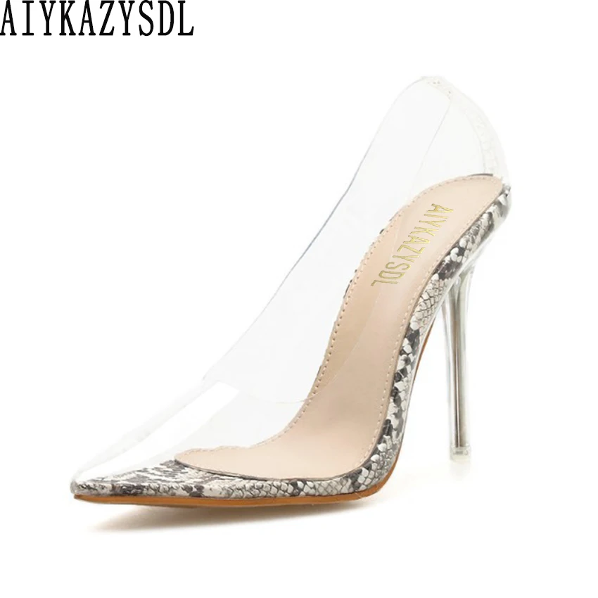 perspex pumps