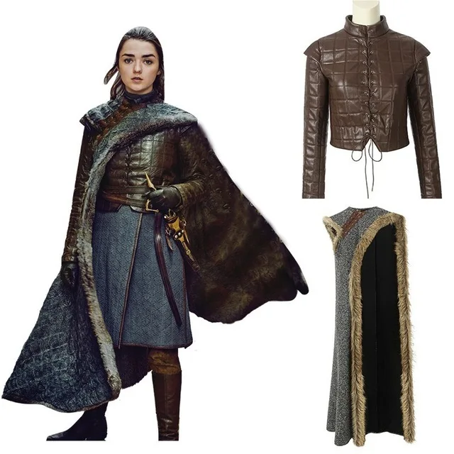Game-Of-Thrones-8-Arya-Stark-Costume-Cosplay-Adult-Halloween-Christmas-Carnival-Dress-Winter-Only-Cloak.jpg_640x640