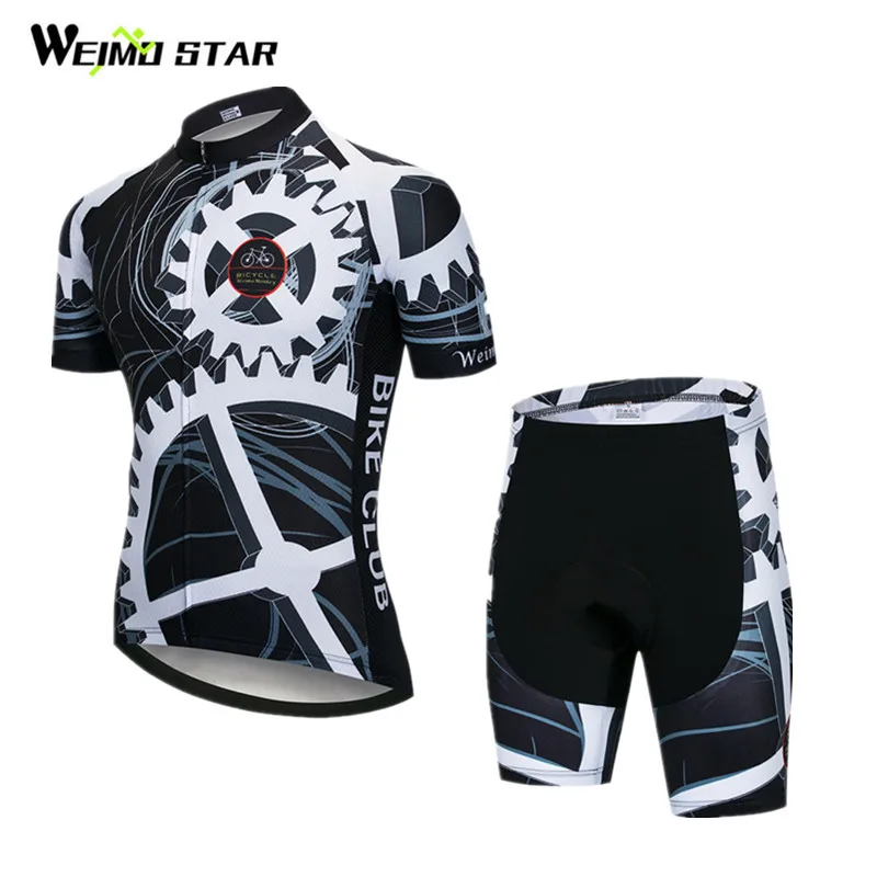Weimostar одежда для велоспорта Pro Team Лето MTB велосипед Джерси Набор Даунхилл велосипедная Джерси Набор гоночный спортивный велосипед одежда