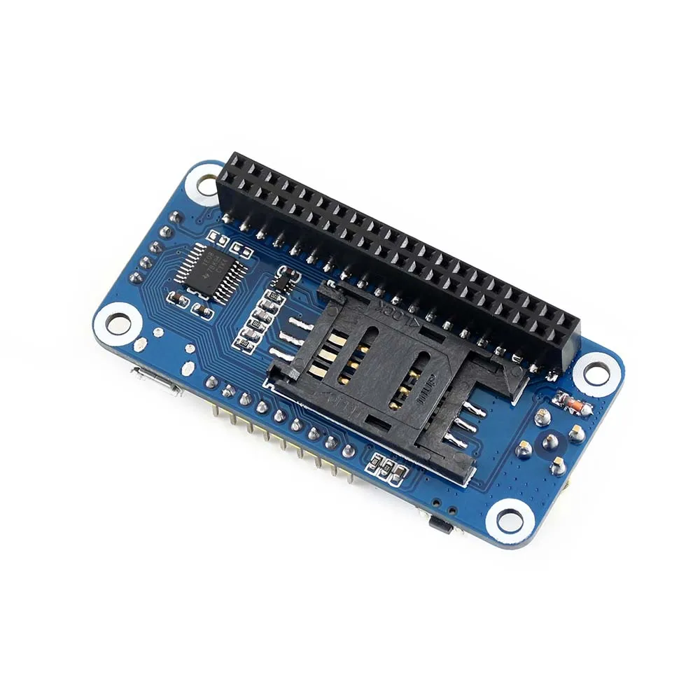 Waveshare GSM/GPRS/Bluetooth шляпа на основе SIM800C для Raspberry Pi 2B/3B/3B+/Zero W
