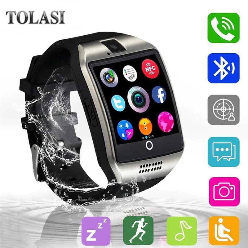 

Smartwatch Smart Watch Support Sim TF Card Phone Call Push Message Camera Bluetooth Connectivity For IOS Android Phone PK DZ09