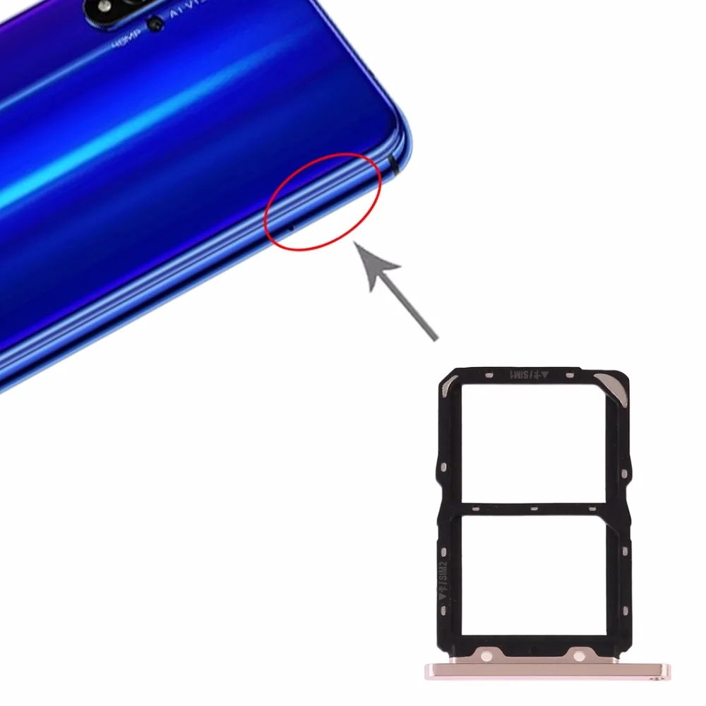 Лоток для sim-карты+ лоток для sim-карты для huawei Honor 20