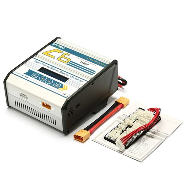 

New Arrival EV-PEAK C6XR 1140W DC High Power Lipo Balance Charger For RC Model For RC Camera Drone Accessories