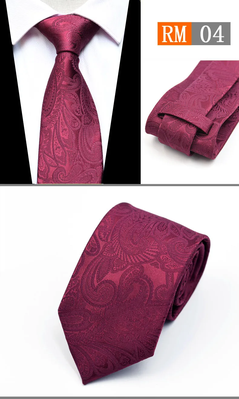 Для мужчин модные галстук Повседневное Алмаз Проверьте искусственный цветок хлопка косули Bow Tie Paisley Узкие галстуки Для мужчин маленький дизайнер галстук - Цвет: RM04