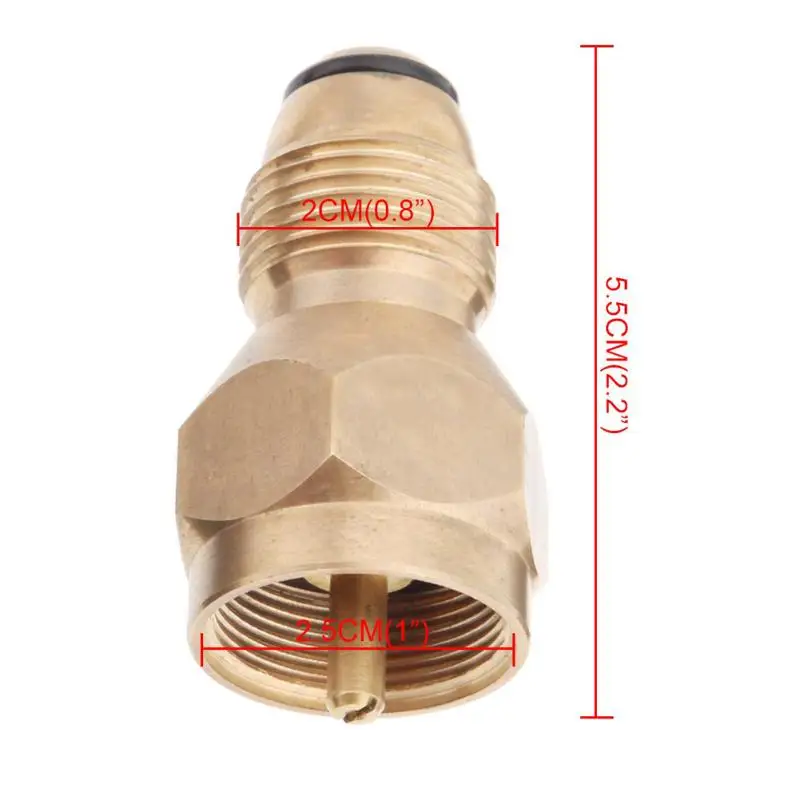 conector propano recarga adaptador lp cilindro gás