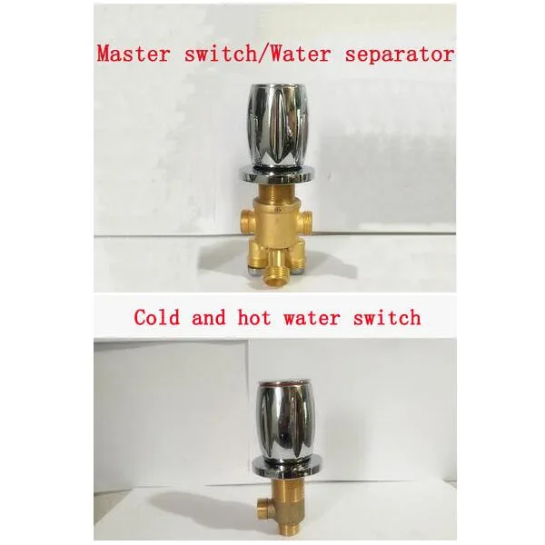 2PC=1SET Shower room mixing valve chrome plated, Wholesale master