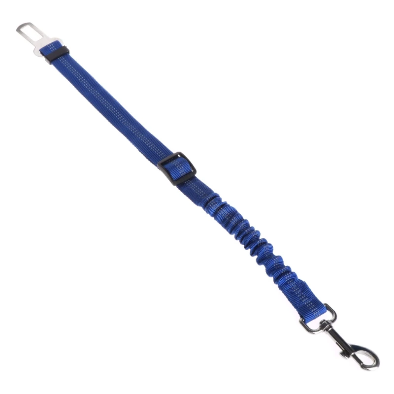 

Colorful Pet Safety Belt Adjustable Elastic Buffering Vehicle Car Seat Leash Dogs Puppy Supplies