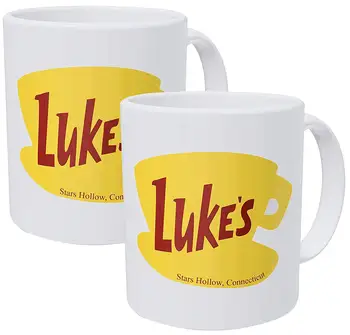 

Pack Of 2 Luke's Diner 11 Ounces Funny Coffee Mug