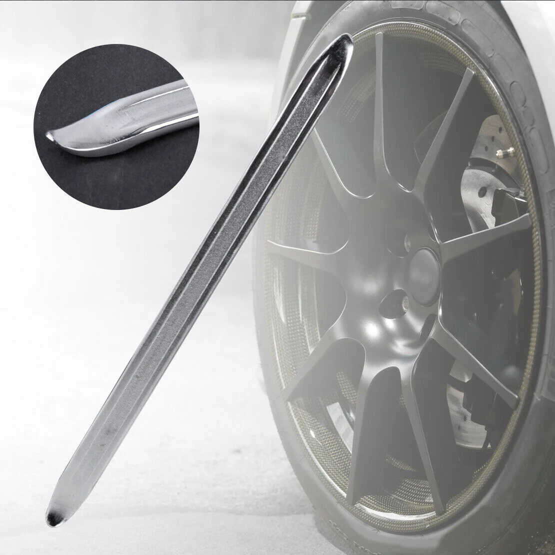 

Repair Tire Pry Bar Rim Changer Anti-sweat Anti-skid Safer Accessories Manganese Clamp Flexible 1PCS