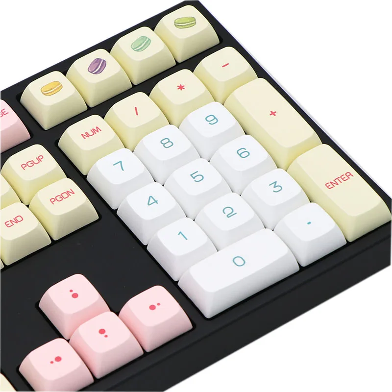 BGKC PG Ethermal Dye Sublimation fonts PBT DSA keycap для проводной USB механическая клавиатура Cherry MX