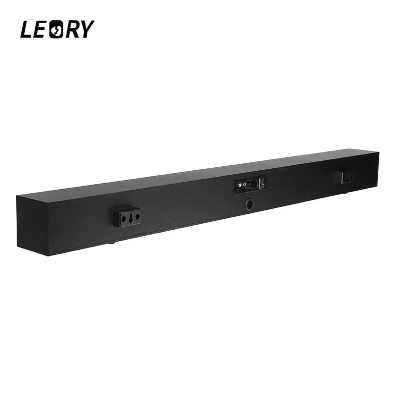 

LEORY Home Theater TV Speaker Wall Mounted Soundbar US/ EU Adapter Subwoofer Stereo bluetooth Soundbar