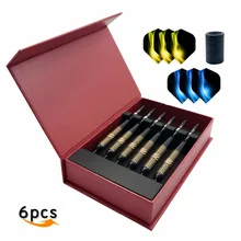 Лучшие продажи профессиональный 23g Дартс сталь латунная игла Дартс высокого качества 6 шт./компл. Дартс
