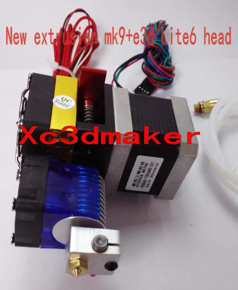 xc3dmaker 2016 Reprap mk9-e3d v6 12V 0.4mm Single Nozzle 1.75mm filament 3D Printer Head/Extruder Extra 0.3mm | Компьютеры и офис