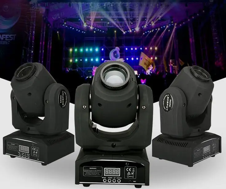 rasha factory price 30w mini led moving head spot gobo rasha lighting