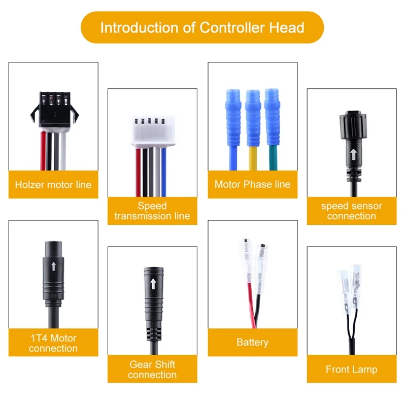Best Bafang 8fun 36V 250W 15A 13T BBS BBS01 BBS01B Mid Drive Crank Motor Controller for Electric Bike Conversion Kit Accessories 3