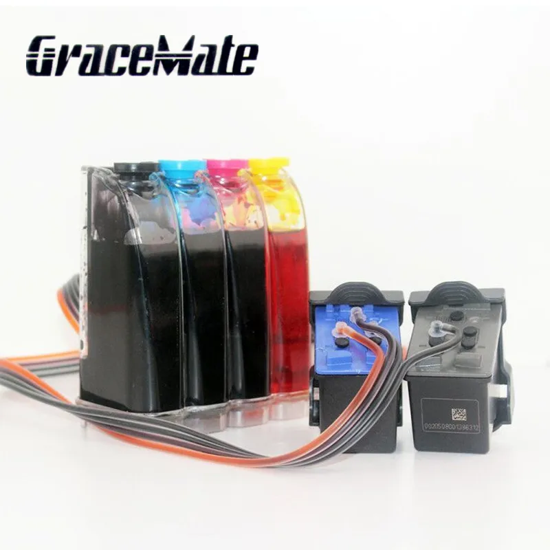 Замена СНПЧ для картриджей HP 56 57 Deskjet 450CI 5150 5550 5650 7760 9650 PSC 1315 1350 2110 2210 2410 | Компьютеры