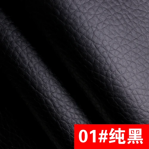 Tovární velkoobchodní vysoká kvalita Faux PU kůže tkanina jako leechee pro DIY šití pohovka stolní boty tašky materiál postele (138 * 100cm)