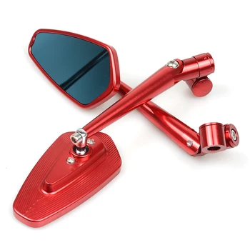 

for 1Pair Universal Motorcycle CNC Aluminium Backup Rearview Mirrors accessories mirror For Suzuki 600/750 KATANA GSX600/750 KA
