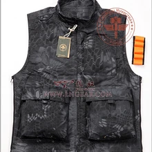 UnisexTactical Kryptek стильный жилет для охоты на открытом воздухе армейский Камуфляжный жилет с несколькими карманами для фотосъемки Камуфляжный жилет