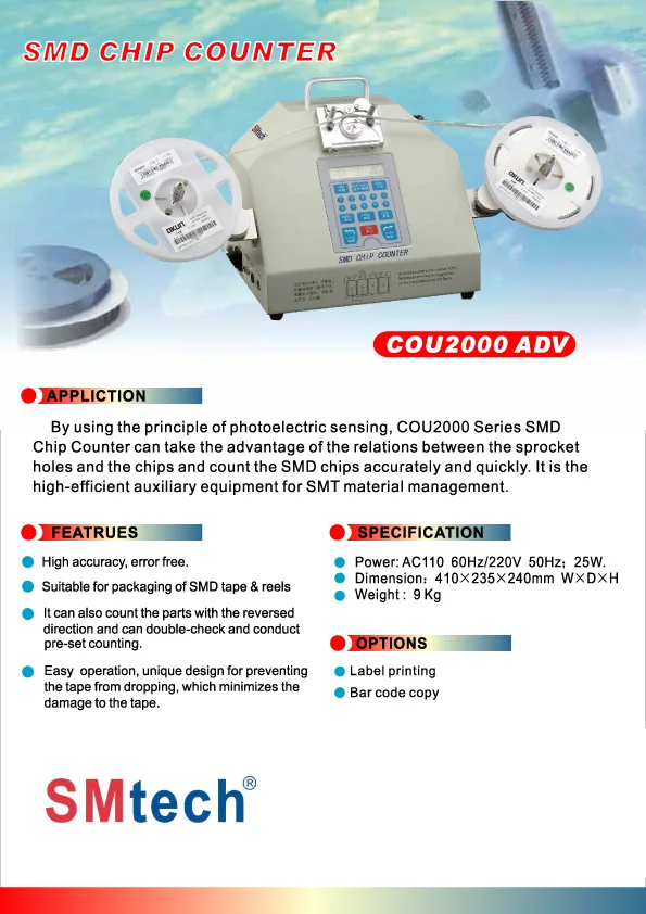 COU2000 SMD CHIP COUNTER datasheet
