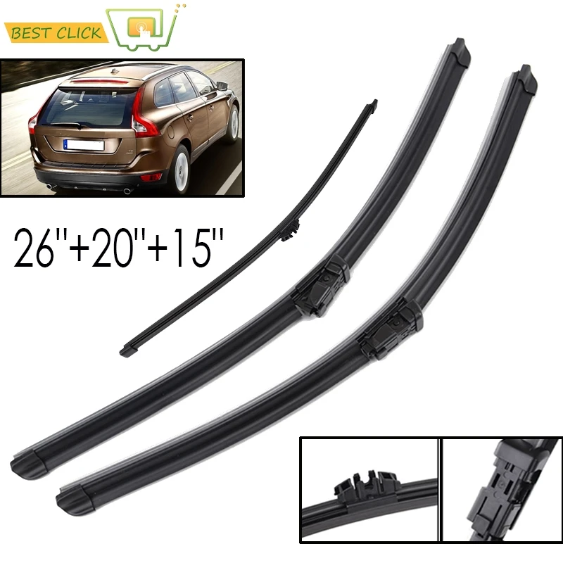 Misima Windshield Windscreen Wiper Blades For Volvo XC60 2009 2011 2010