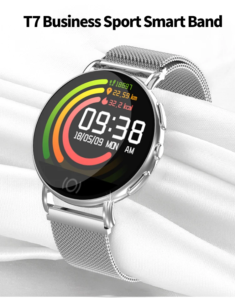 FocuSmart T7 smart watch приборы для измерения артериального давления Фитнес трекер