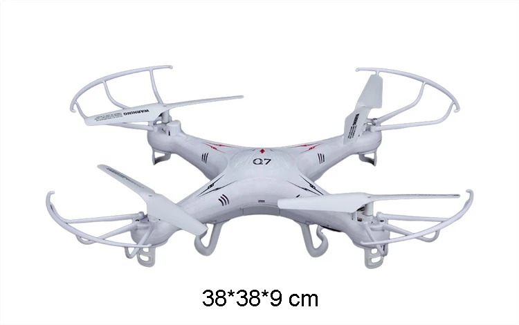 black color 2 4G 4ch large RC QuadcopterFY326 Q7 RC Helicopter Remote Control Dornes RC Helicoptero