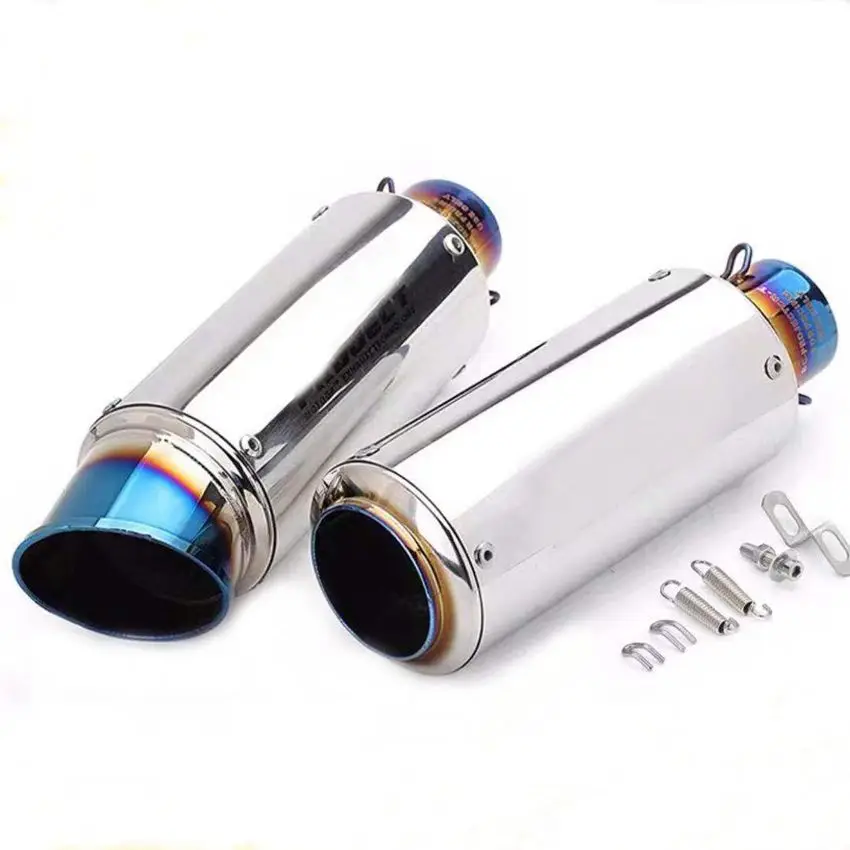 

Motorcycle 51mm modified smoke tube sports car large displacement exhaust pipe for Huanglong 600 horizon s1000 Tail gas pipe