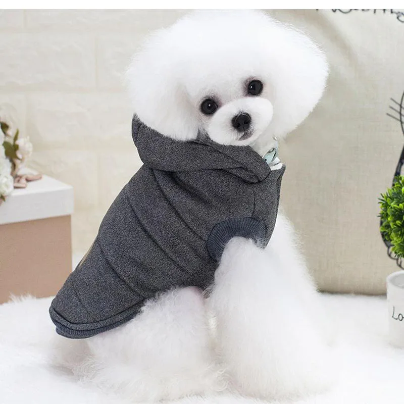 Winter warm S XXL pet dog clothes pet soft cotton clothing for dogs