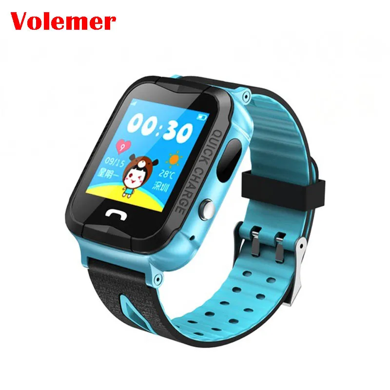 

V6F Child Smart Watch Waterproof baby GPS with Camera Flashlight SOS Call Location Touch Screen Anti-Lost Monitor Tracker PK Q90