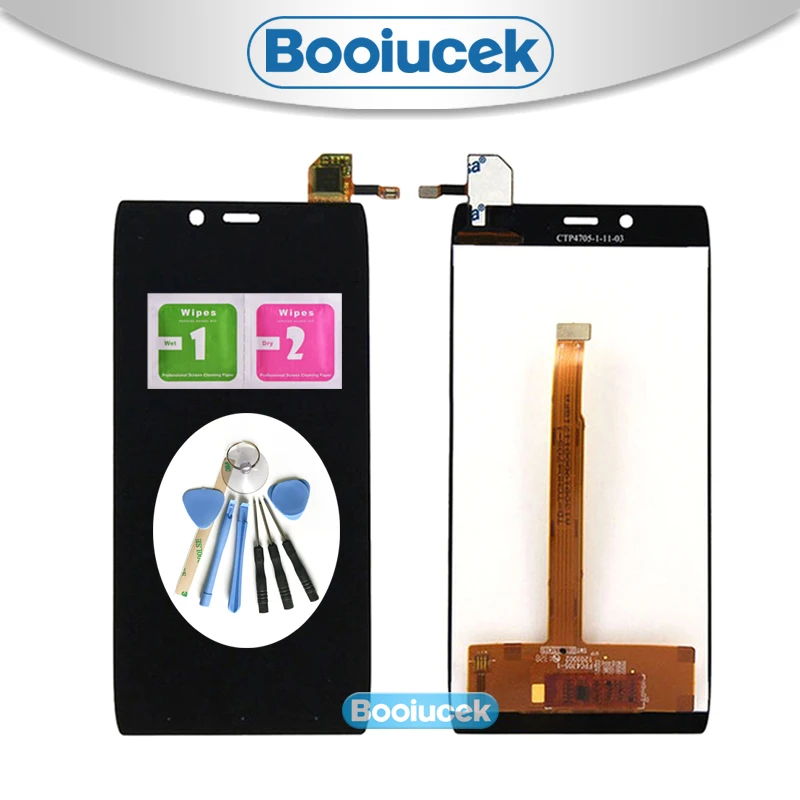 4 7 &quotдля Alcatel One Touch Idol Alpha 6032 OT6032 6032X 6032a ЖК-экран с кодирующий преобразователь